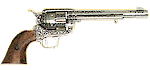 Colt 45 Peacemaker Nickel Finish
